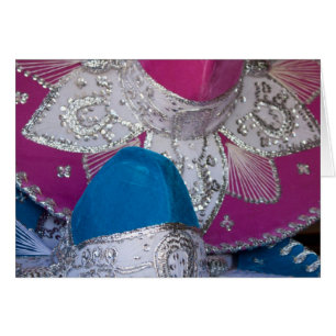 Blue and Pink Sombreros