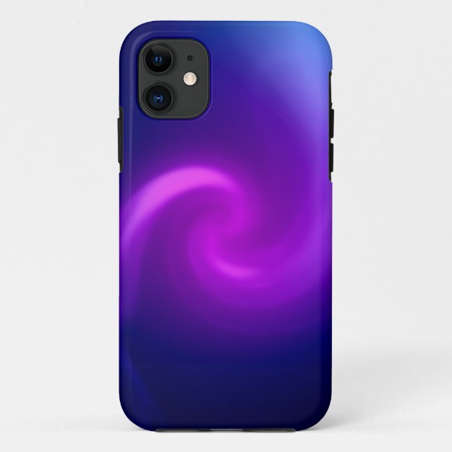 Blue and Purple Abstract Background Case-Mate iPhone Case (Back)