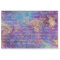 Blue and Purple Abstract Peacock Colours Decoupage