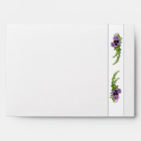 Blue and purple floral 