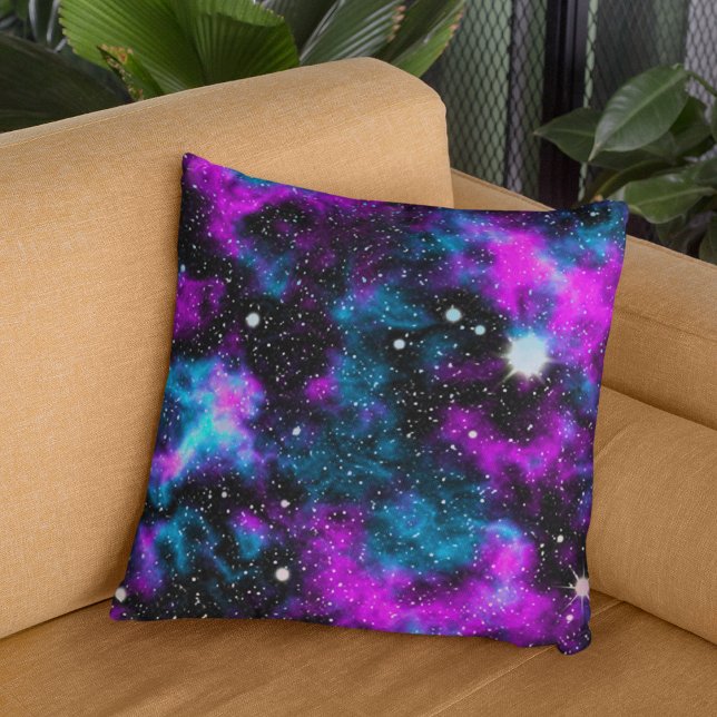 Blue and Purple Galaxy Cosmic Cushion (Creator Uploaded)
