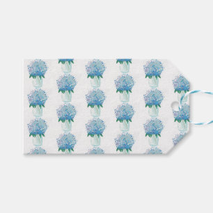 Blue and Purple Hydrangea Gift Tags