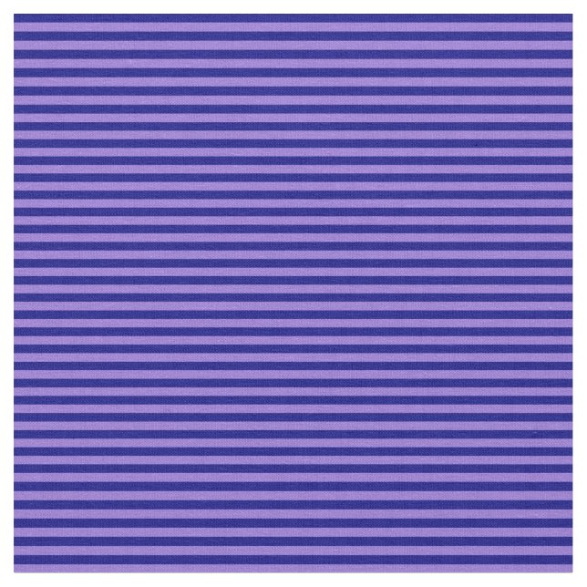 Blue and Purple Lines Pattern Fabric (Close Up)