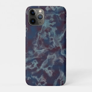 blue and purple marble Case-Mate iPhone case