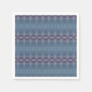 Blue and Purple Patterned Napkins