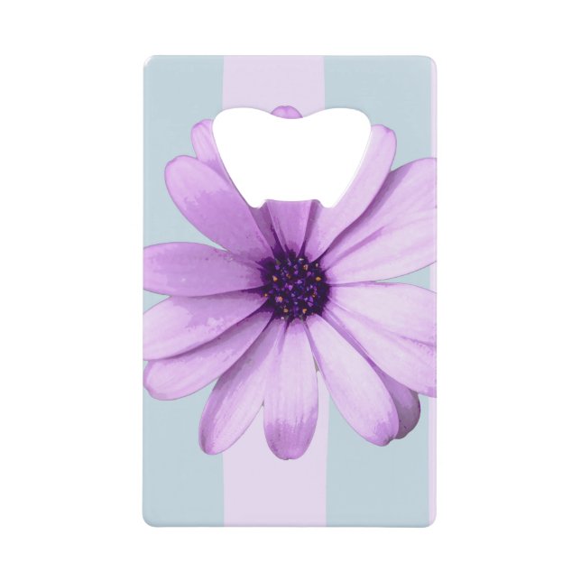 blue and purple striped daisy pattern (Front)