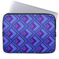 Blue and purple stripes scale pattern