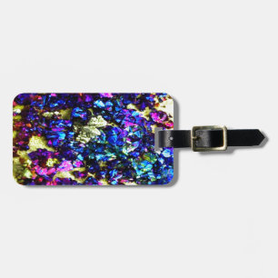 Blue and Purple Treasure Personalise it! Luggage Tag
