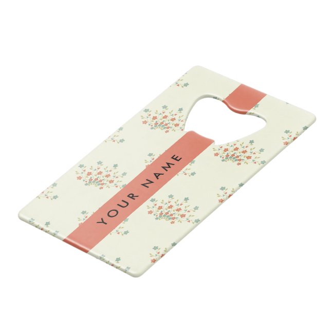 Blue and Red Flowers, Red, Your Name (Front Angled)
