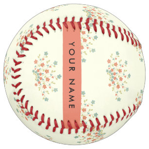 Blue and Red Flowers, Red, Your Name Softball
