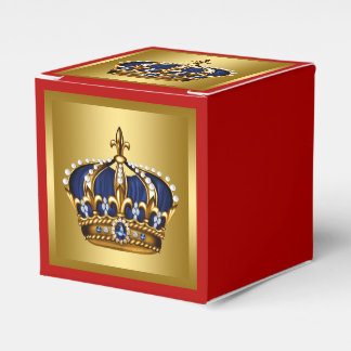 Blue and Red Prince Favour Box