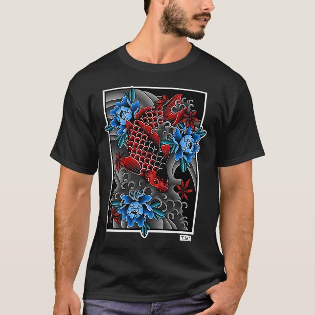 Blue and Red T-Shirt (Front)