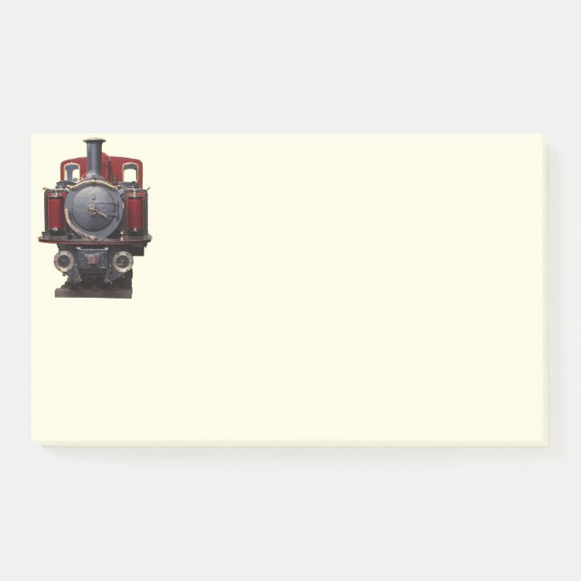 Blue And Red Train  Post-it Notes (Front)