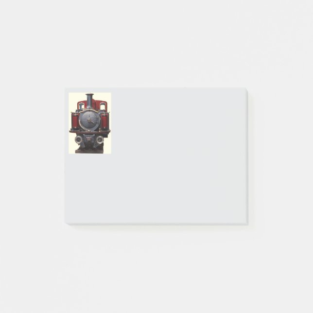 Blue And Red Train  Post-it Notes (Front)