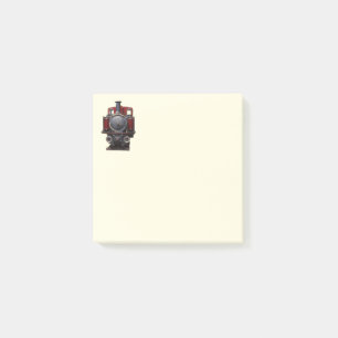 Blue And Red Train Post-it Notes