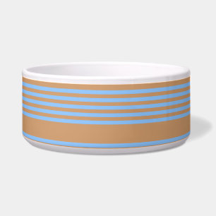 Blue and tan five stripe pattern