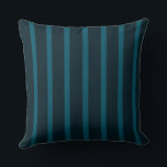 Blue and Teal Stripes Cushion<br><div class="desc">Blue and Teal Stripes</div>
