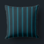 Blue and Teal Stripes Cushion<br><div class="desc">Blue and Teal Stripes</div>