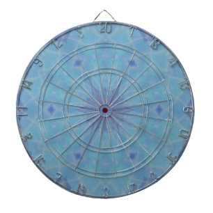 Blue and Turquoise Dartboard