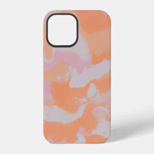 BLUE AND WHITE ABSTRACT PAINTING 2 iPhone 12 CASE