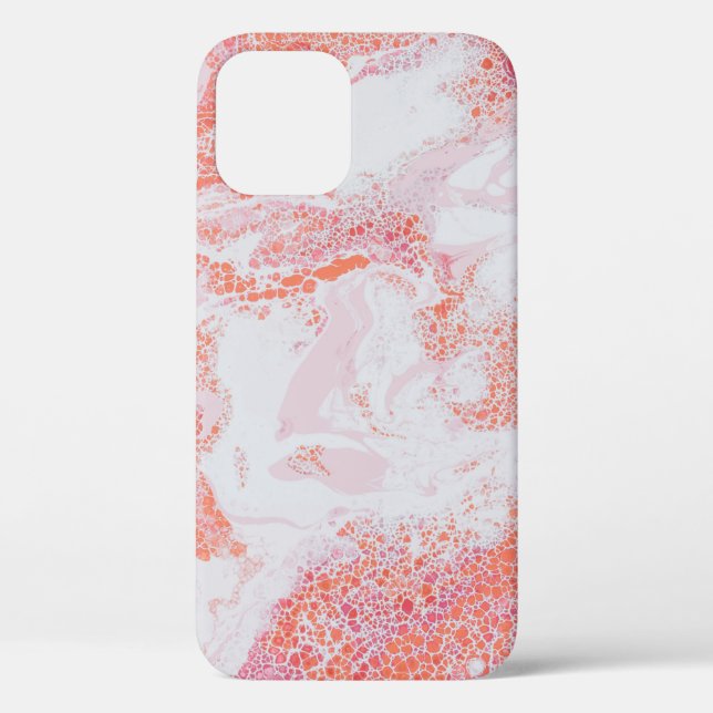 Blue and white abstract painting Case-Mate iPhone case (Back)