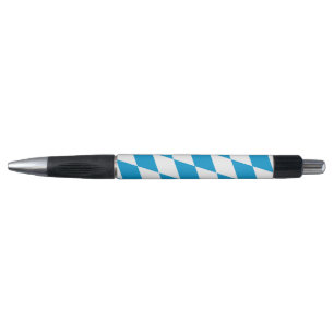 Blue and White Bavaria Diamond Flag Pattern