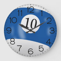Blue and White Billiard #11 Ball