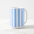Blue and white candy stripes
