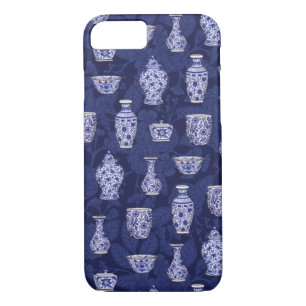 Blue and White Chinoiserie/ Delftware Pottery Case-Mate iPhone Case
