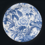 Blue and White Chinoiserie Tea Party Paper Plate<br><div class="desc">Add a touch of elegance to your next party with these beautiful Blue and White Chinoiserie paper plates. Perfect for serving sweets and treats in style. Elevate your table setting at your next Bridal shower,  Birthday Party,  or Baby Shower with these exquisite plates today!</div>
