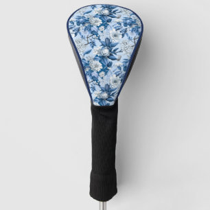 Blue and White Chinoserie Series Design 3 Golf Head Cover
