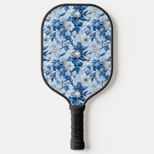 Blue and White Chinoserie Series Design 3 Pickleball Paddle
