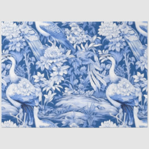 Blue and White Chinoserie Series Design 8 Tissue Paper