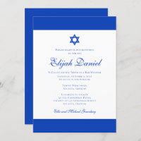 Blue and White | Colours of Israel Bar Mitzvah