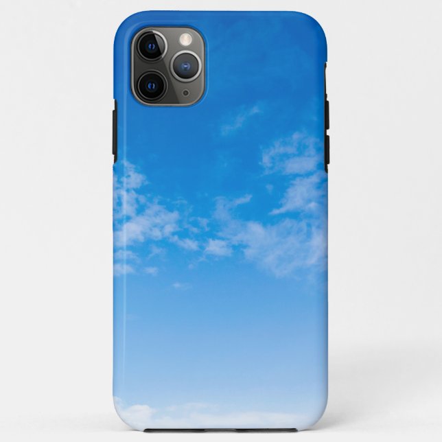 Blue And White Elegant Case-Mate Tough Apple iPhon iPhone Case (Back)