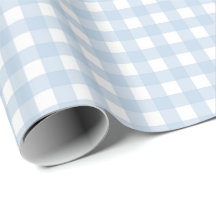 Blue and White Gingham