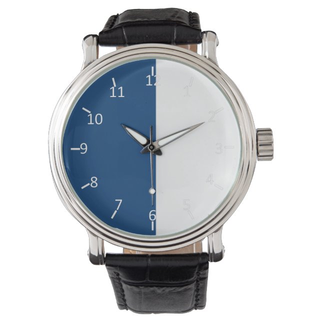 Blue and White Ivy Watch (Front)