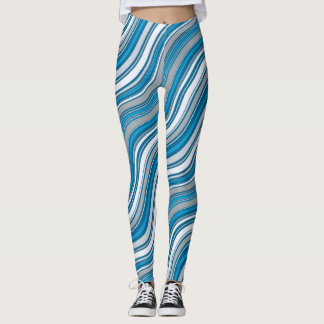 Blue and white, leggings
