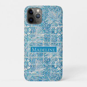 Blue and White Ornamental Vintage Floral Pattern Case-Mate iPhone Case