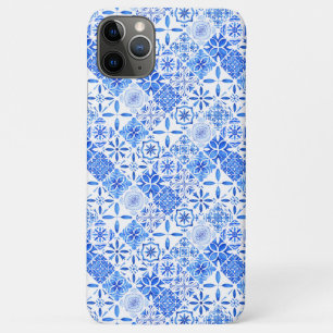 Blue and white patterned zellige Azulego Lifesty Case-Mate iPhone Case