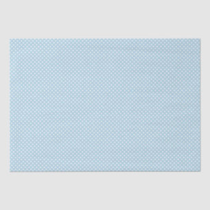 Blue and White Polka Dots Customise The Colour Tissue Paper