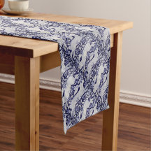 Blue and White Rabbit Tile Decor Cobalt Dedham Sho