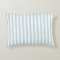 Blue and White Stripe Cabana Pillow Beach Club