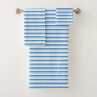 Blue and White Striped