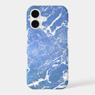 blue and white swirl marble pattern