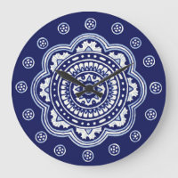 Blue and White Talavera Five