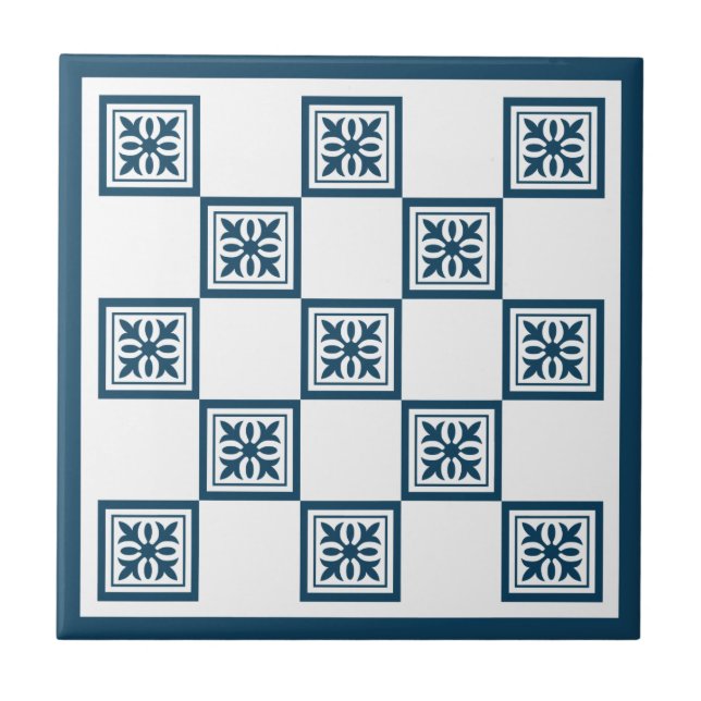 Blue and white tiles (Front)
