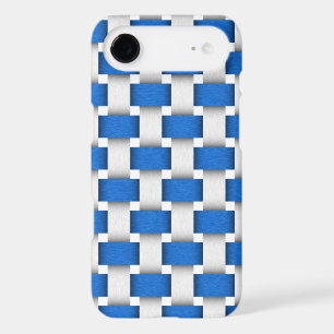 Blue and White Woven Beach Chair Fabric Design