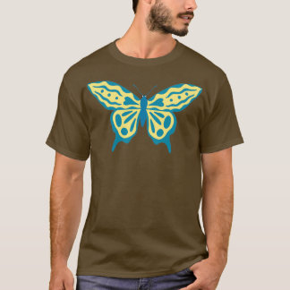 Blue and Yellow Butterfly 1 T-Shirt