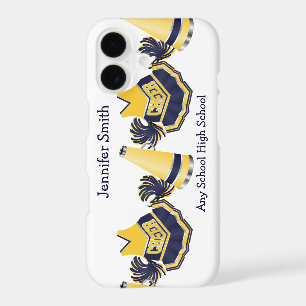 Blue and Yellow Cheerleading iPhone 7 case